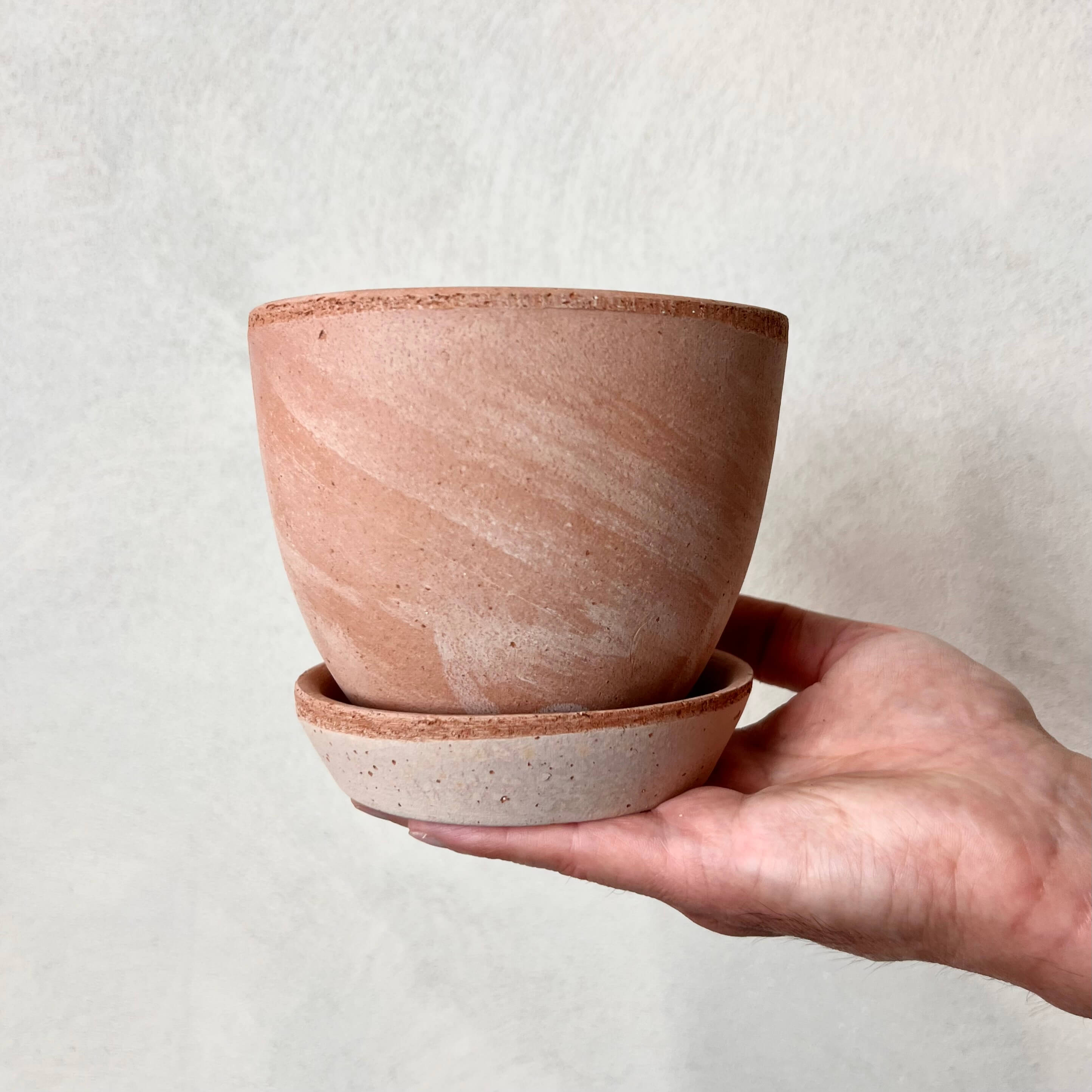 Vaso OLY /terracotta rosa