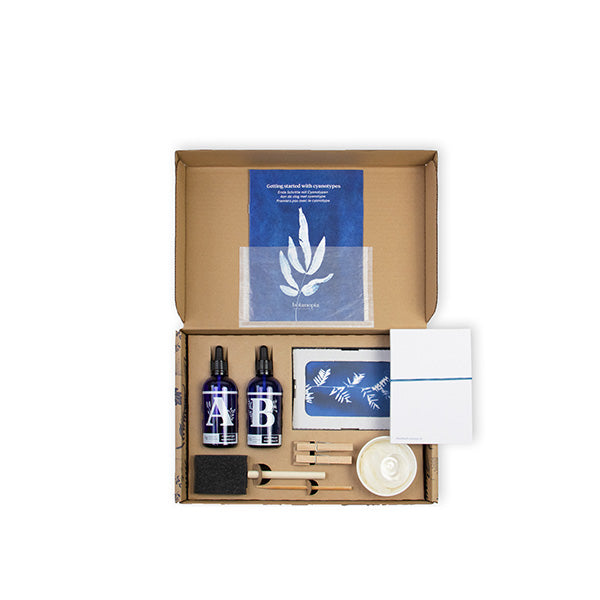 Crea stampe botaniche/ Cyanotype Kit – DIY
