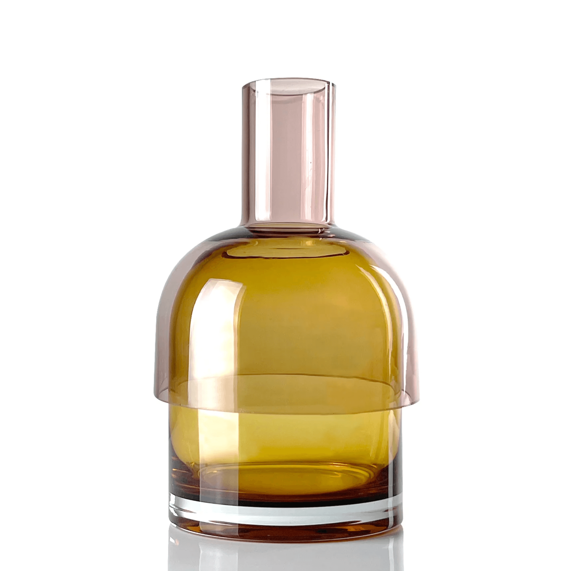 Vaso Flip reversibile /rosa giallo