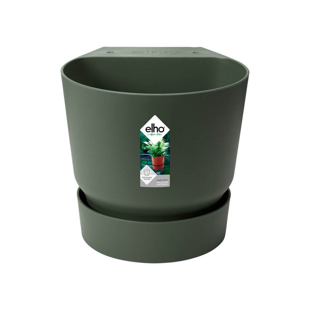 Greenville plant hanger single leaf green 1