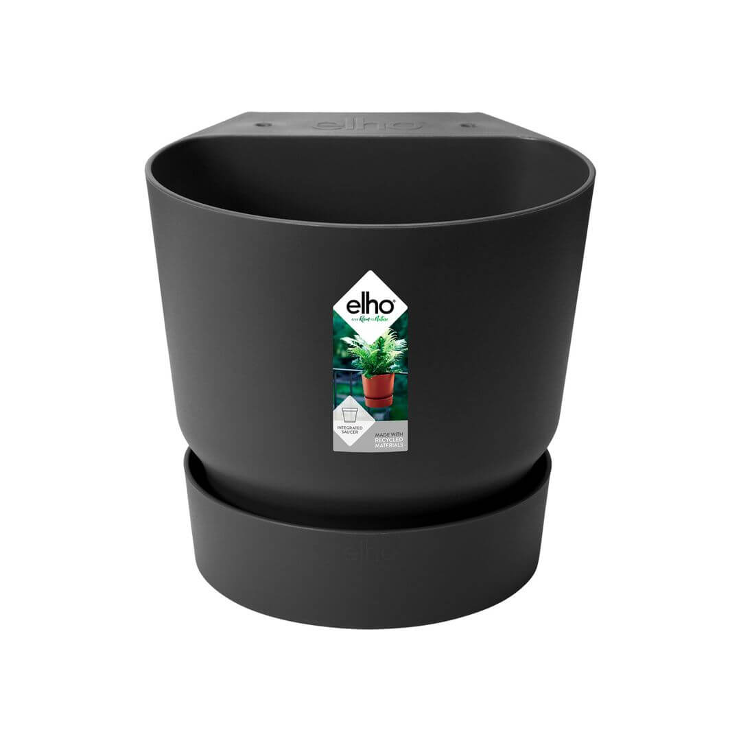 Greenville plant hanger single living black 1