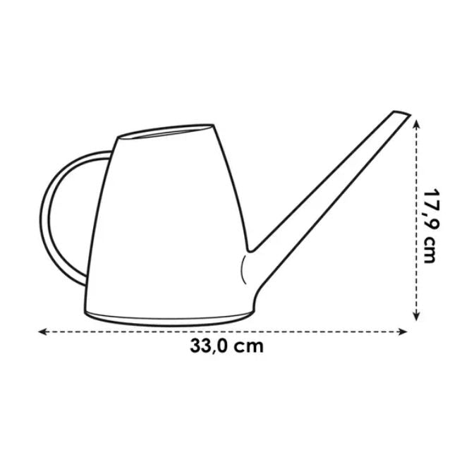 Annaffiatoio Brussels  1,8ltr /bianco