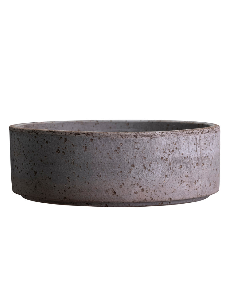 Sottovaso Hoff in terracotta grezza /grigio