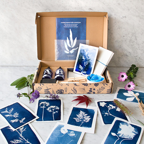 Crea stampe botaniche/ Cyanotype Kit – DIY