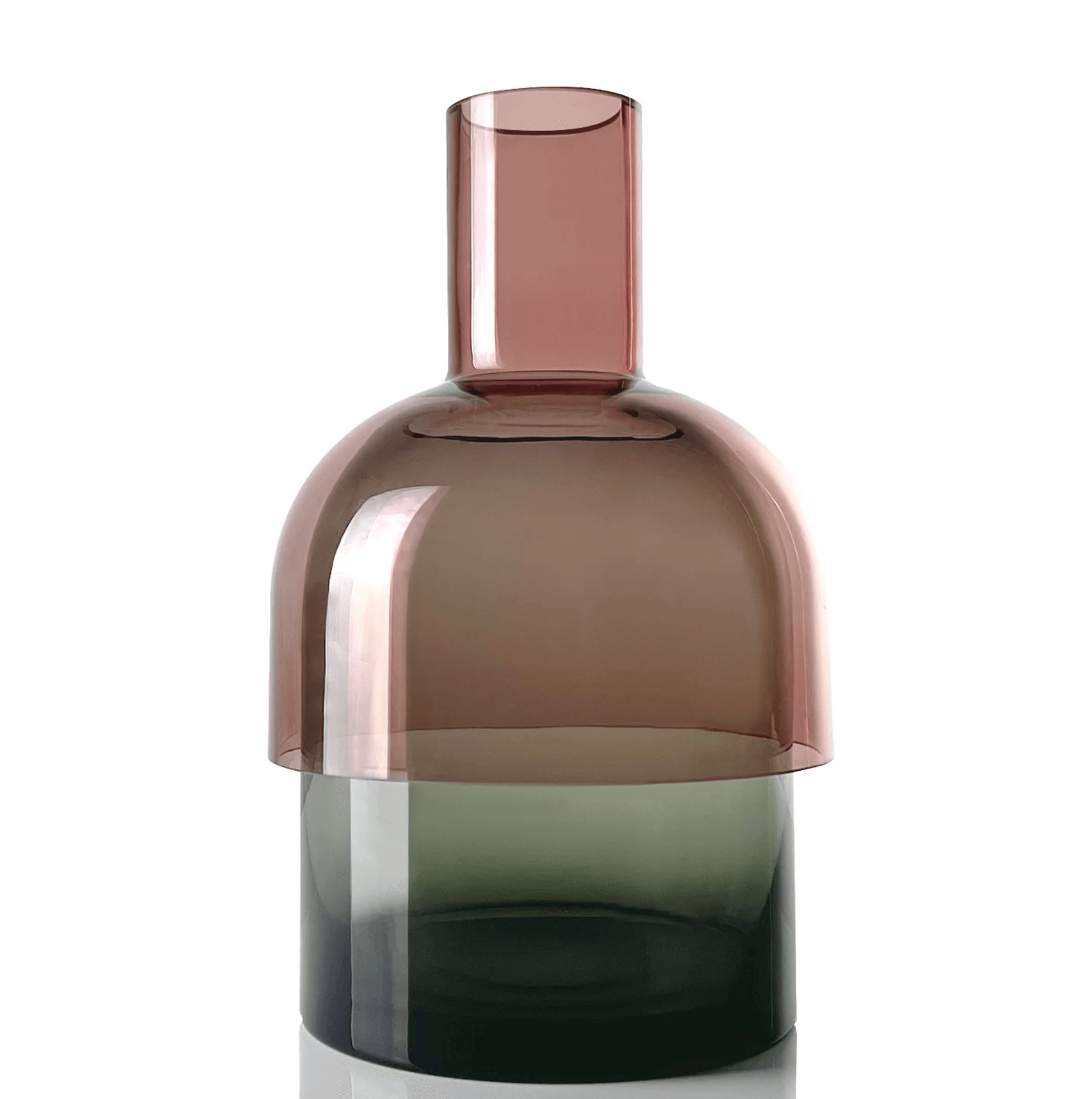 Vaso Flip reversibile /grigio+rosa