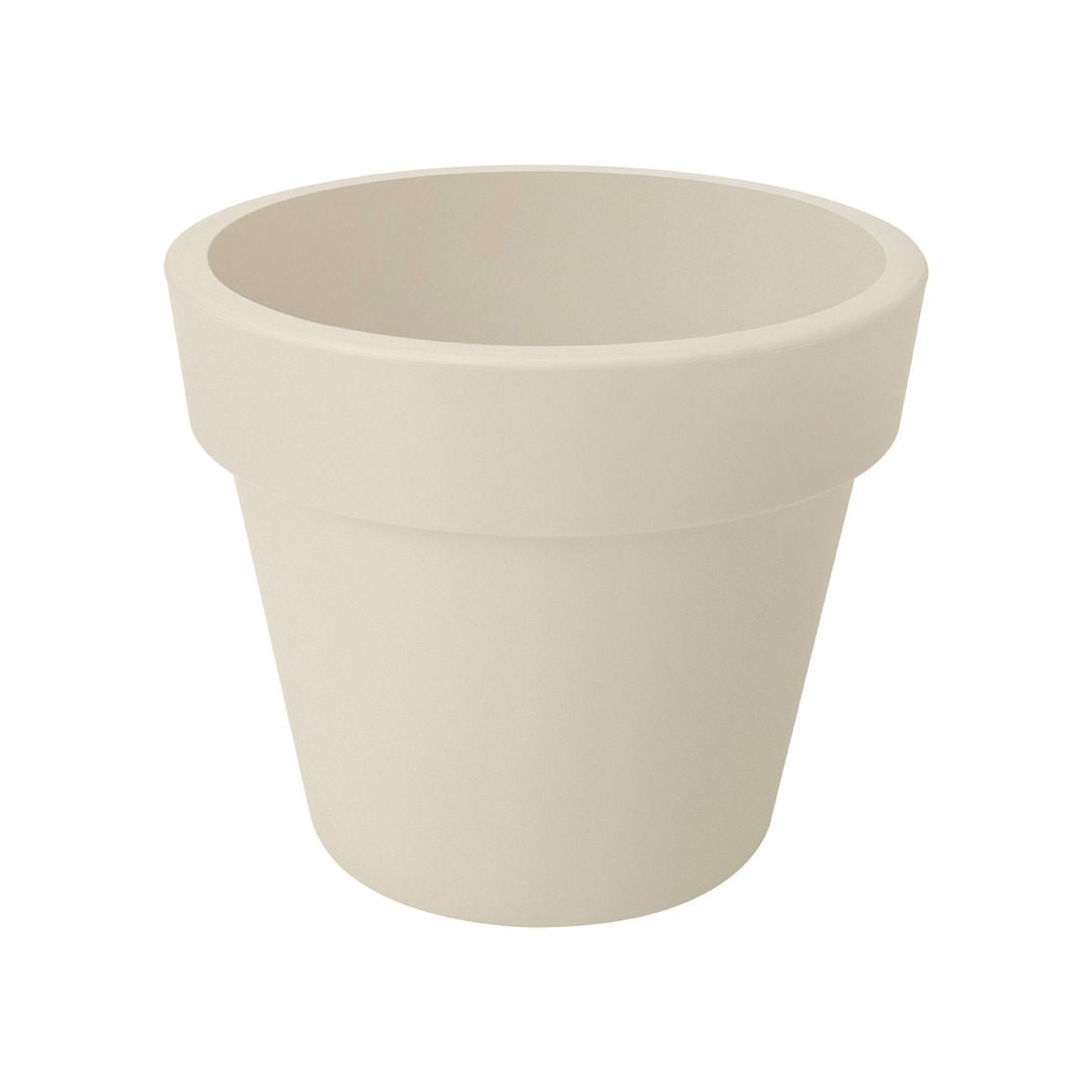 green basics top planter 40cm cotton white