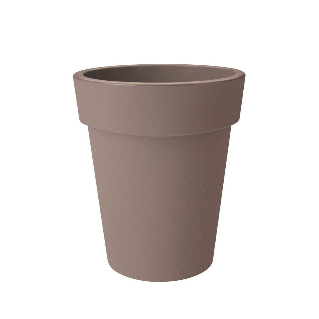 green basics top planter high 35cm taupe